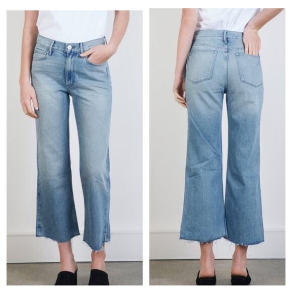 3x1 Shelter High Rise Wide Leg Crop Jeans - Picture 1 of 7